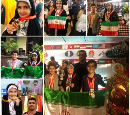 کسب ۵ مدال خوشرنگ نوجوانان آسیا توسط قهرمانان شطرنج خراسان رضوی